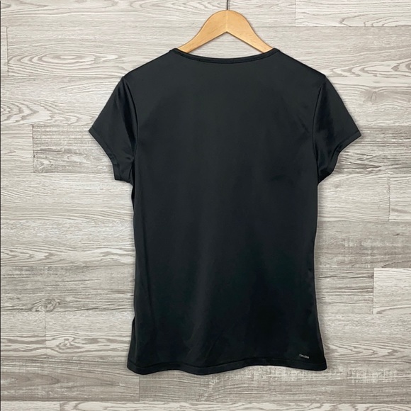 Adidas Climalite Gray Short Sleeve Active Shirt - Picture 7 of 8